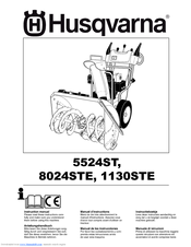 Husqvarna 8024STE Manuals | ManualsLib