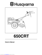 Husqvarna 650CRT Manuals | ManualsLib