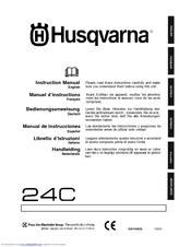 Husqvarna 24C Manuals | ManualsLib