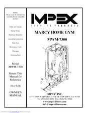 Impex MARCY MWM-7300 Manuals | ManualsLib