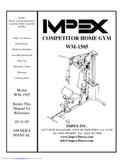 Impex Powerhouse Home Gym Manual