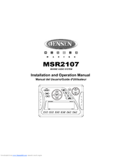 Jensen MSR2107 Manuals | ManualsLib