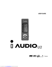 Cowon iAUDIO U2 Manuals | ManualsLib