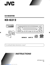Jvc KD-G312 Manuals | ManualsLib