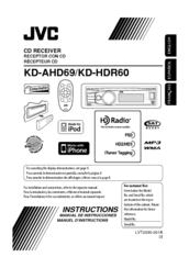 Jvc KD-HDR60 Manuals | ManualsLib