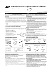 Jvc Kw Avx830 Manuals Manualslib