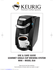 Keurig B30 Manuals | ManualsLib