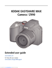 Kodak EASYSHARE MAX Z990 Manuals | ManualsLib