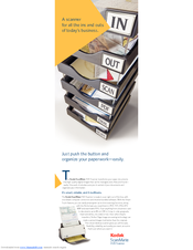 Kodak Scanmate i1120 Manuals | ManualsLib