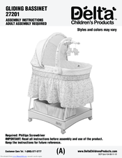 delta bassinet assembly