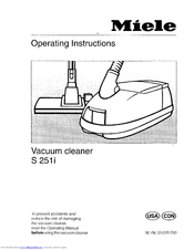 Miele S 251i Manuals Manualslib