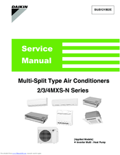 Daikin 3MXS-N Series Manuals | ManualsLib