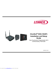 Lennox iComfort S30 Manuals | ManualsLib