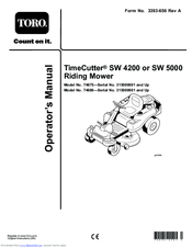Toro TimeCutter SW 5000 Manuals | ManualsLib