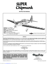great planes super chipmunk