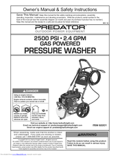 washer pressure manualslib 2500