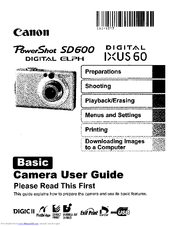 Canon Powershot Elph 130is User Manual