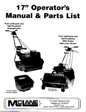 Mclane 2000 Series Manuals | ManualsLib