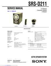 sony srs d211