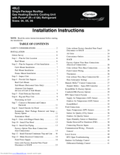 Carrier 48LC Series Manuals | ManualsLib