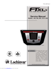 Lochinvar FTXL 600 Manuals | ManualsLib