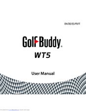 golf buddy wt6 instructions