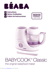 beaba babycook instrukcija