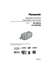 Panasonic Hc W570m Manuals Manualslib