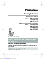 Panasonic KX-TGC220E Manuals | ManualsLib