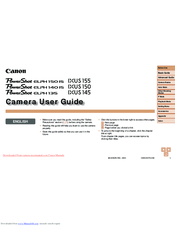 Canon powershot elph 135 camera