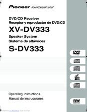 Pioneer XV-DV333 Manuals | ManualsLib