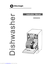 white knight dishwasher