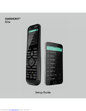 Logitech HARMONY Elite Manuals | ManualsLib