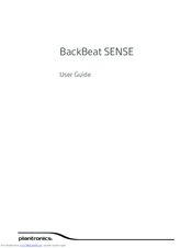 Plantronics BackBeat SENSE Manuals | ManualsLib