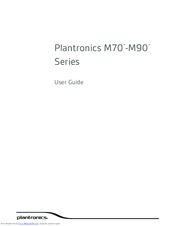 Plantronics M90 Series Manuals | ManualsLib