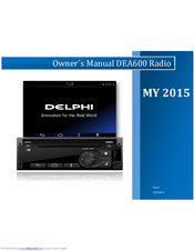 Delphi DEA600 Manuals | ManualsLib