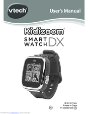 vtech kidizoom watch instructions