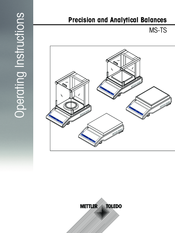 Mettler toledo TS Series Manuals | ManualsLib