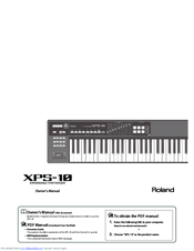 Roland Xps 10 Manuals Manualslib