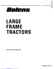 Bolens 2389 HT 23 Manuals | ManualsLib