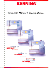 Bernina activa 130 Manuals | ManualsLib