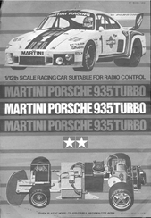 Tamiya Martini Porsche 935 Turbo Manuals Manualslib