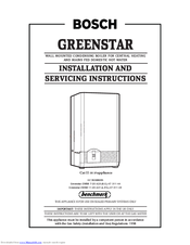 Bosch Greenstar Zwbr 7 25 A 23 Installation And Servicing Instructions Pdf Download Manualslib