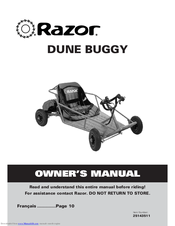 razor dune buggy manual