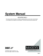 Dsc MAXSYS PC4020 Manuals | ManualsLib