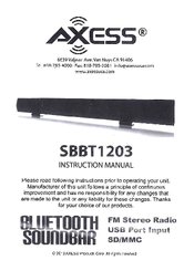 axess soundbar
