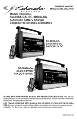 Schumacher SC-1000A-CA Manuals | ManualsLib