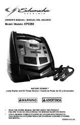 Schumacher Instant Power XP2260 Manuals | ManualsLib