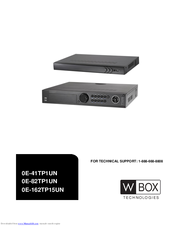 Wbox 0E-82TP1UN Manuals | ManualsLib