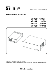 Toa VP-1241 Manuals | ManualsLib